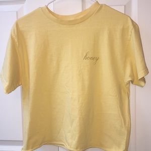BM yellow "honey" tee